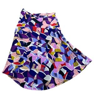 Maeve Anthropologie‎ Skirt Abstract Print Casual Career Women's